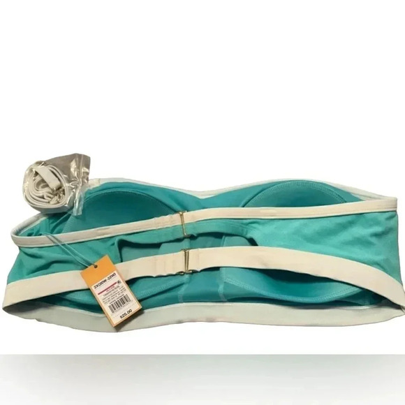 NWT 20W Kona Sol for Target terry cloth like blue bikini. - Picture 4 of 9